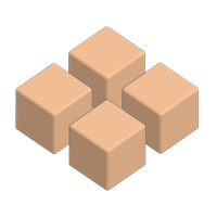 1/2-inch cubes, ahi tuna