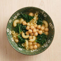 Chickpea Lemon Miso Noodle Soup
