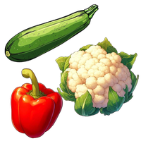 Seasonal vegetables