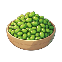 Frozen shelled edamame