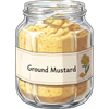 Ground mustard