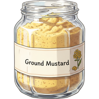 Ground mustard