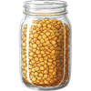Dry yellow peas