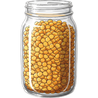 whole yellow peas