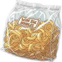 wide egg noodles