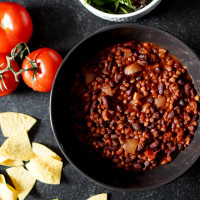 Slow Cooker Vegetarian Lentil Chili