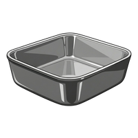 9” by 9” baking dish