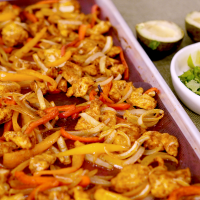 Sheet Pan Chicken Fajitas