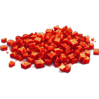 diced red bell pepper