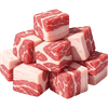 Beef cubes