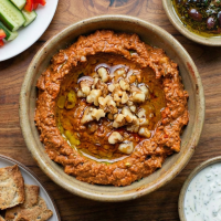 Muhammara (Roasted Red Pepper Dip)
