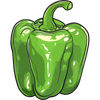 Green bell pepper