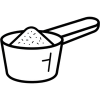Scoop of detergent