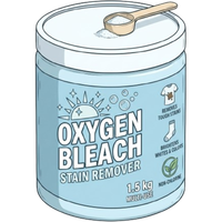 Oxygen bleach powder