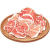 thick slice prosciutto